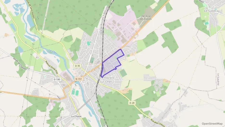 Maison 67 m² quatre pièces à vendre à Saint-Florent-sur-Cher