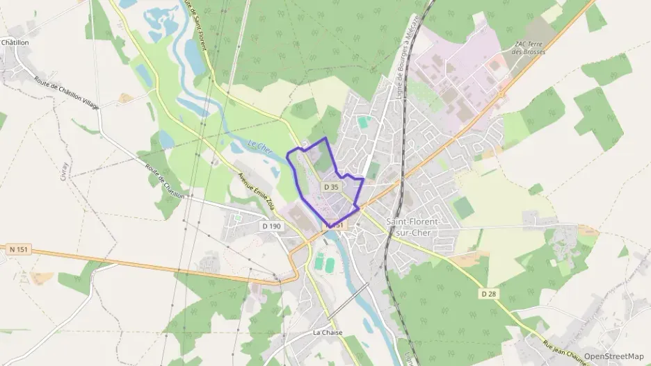 Maison 150 m² cinq pièces à vendre à Saint-Florent-sur-Cher