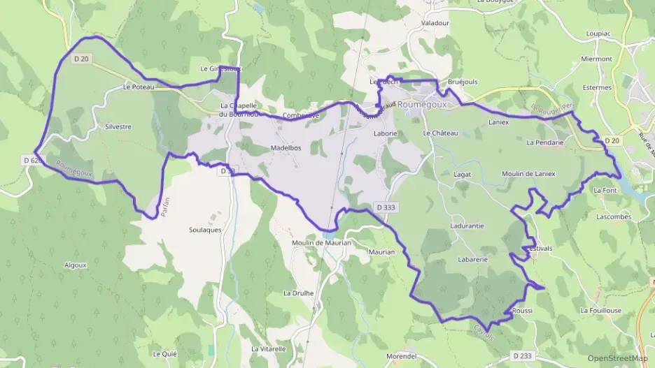 Maison 43 m² trois pièces à vendre à Roumégoux Maison 43 m² trois pièces à vendre à Roumégoux