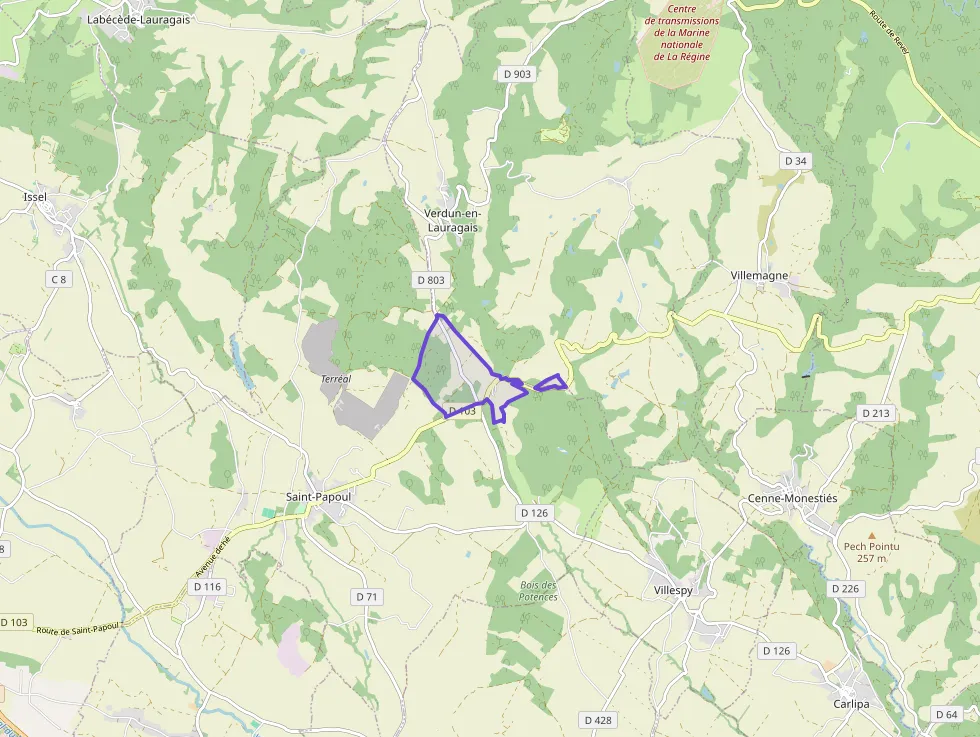 Maison 60 m² quatre pièces à vendre à Saint-Papoul