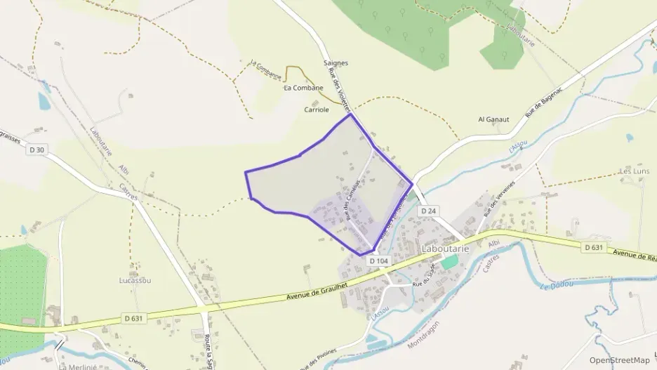 Maison 99 m² cinq pièces à vendre à Laboutarie