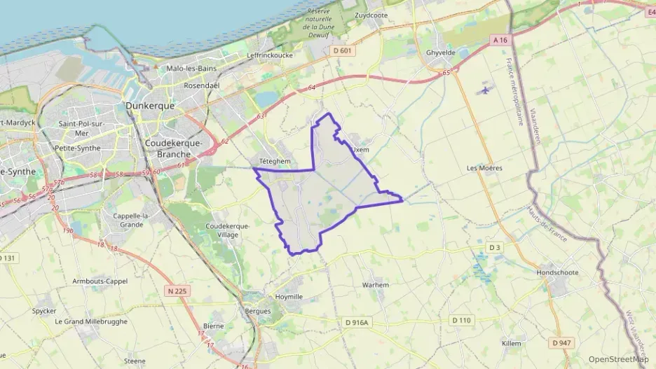 Maison 80 m² quatre pièces à vendre à Téteghem-Coudekerque-Village