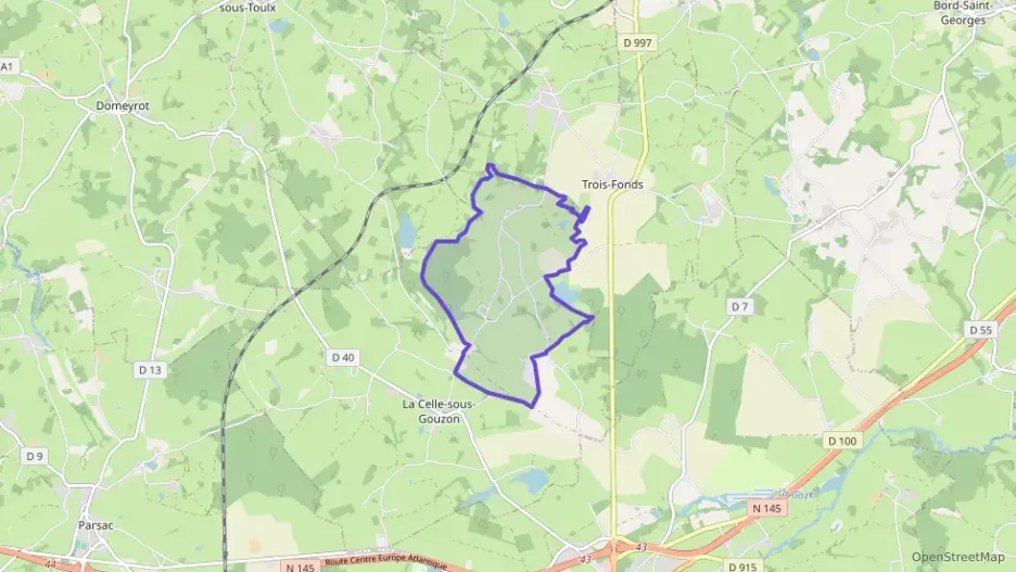 Maison 119 m² deux pieces à vendre à La Celle-sous-Gouzon Maison 119 m² deux pieces à vendre à La Celle-sous-Gouzon