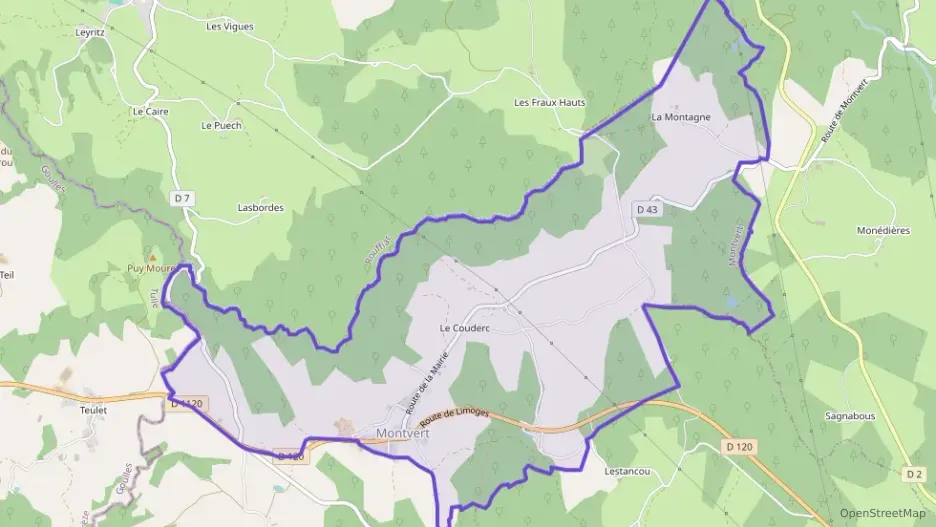 Maison 90 m² trois pièces à vendre à Montvert Maison 90 m² trois pièces à vendre à Montvert