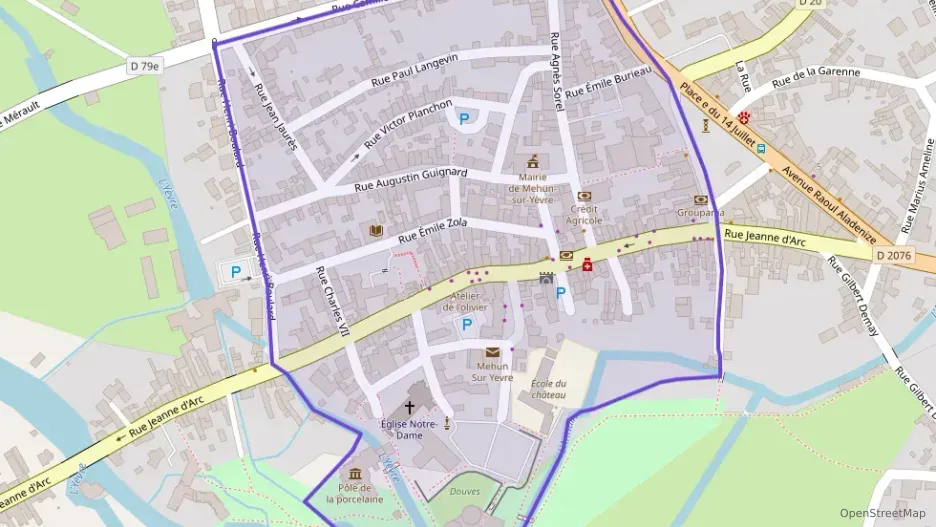 Maison 78 m² quatre pièces à vendre à Mehun-sur-Yèvre