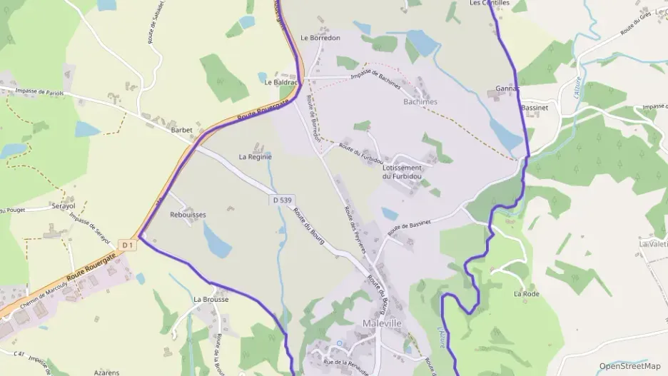 Maison 45 m² deux pieces à vendre à Maleville Maison 45 m² deux pieces à vendre à Maleville