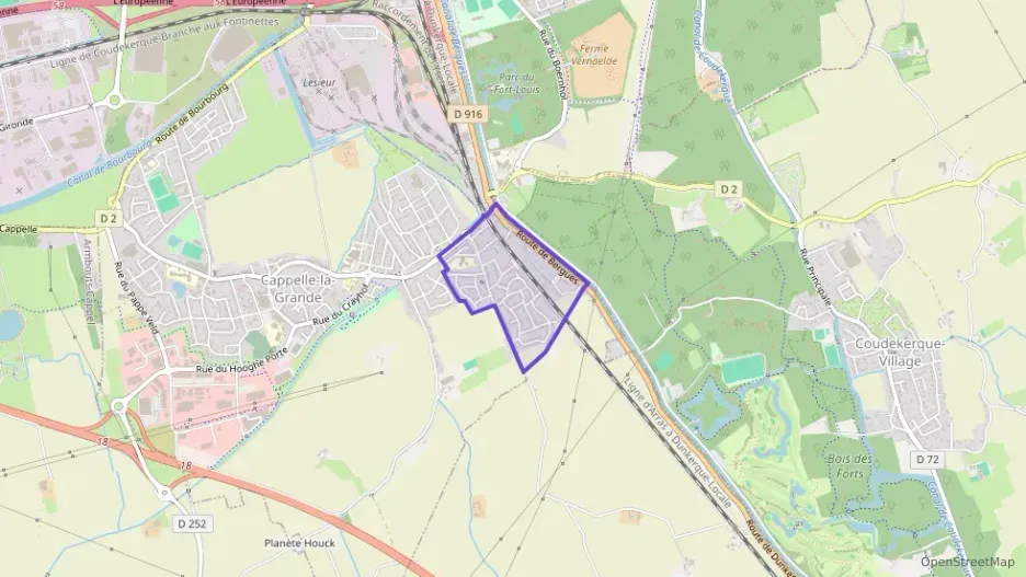 Maison 84 m² quatre pièces à vendre à Cappelle-la-Grande