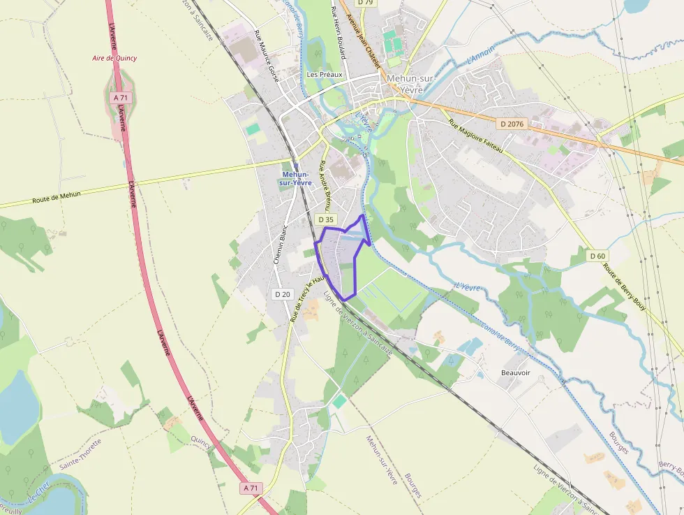 Maison 133 m² quatre pièces à vendre à Mehun-sur-Yèvre