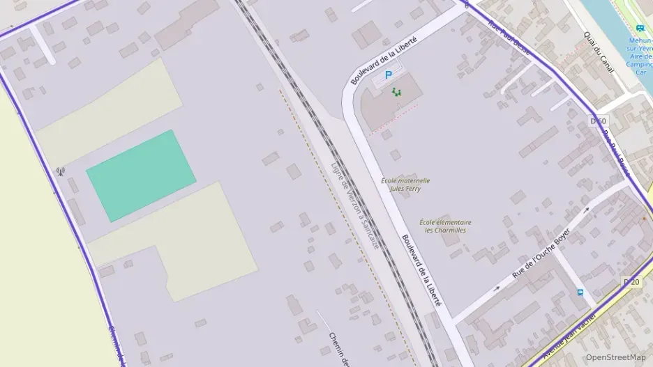 Maison 96 m² quatre pièces à vendre à Mehun-sur-Yèvre