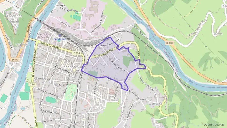 Maison 70 m² trois pièces à vendre à Capdenac-Gare