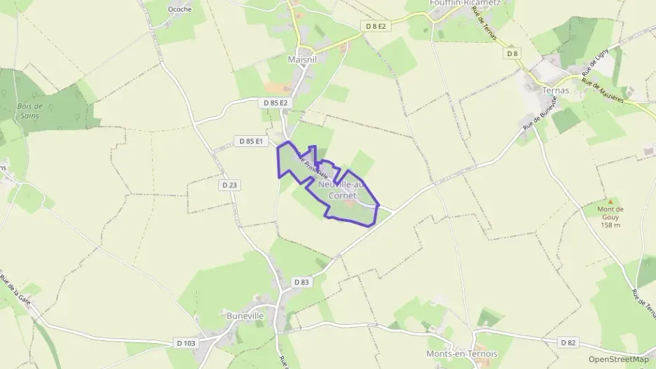 Maison 77 m² trois pièces à vendre à Neuville-au-Cornet