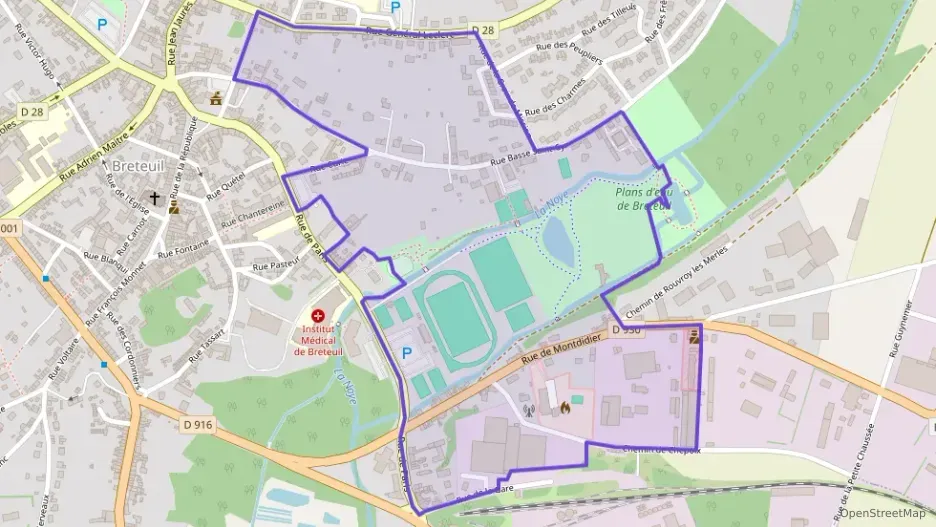 Maison 82 m² quatre pièces à vendre à Breteuil