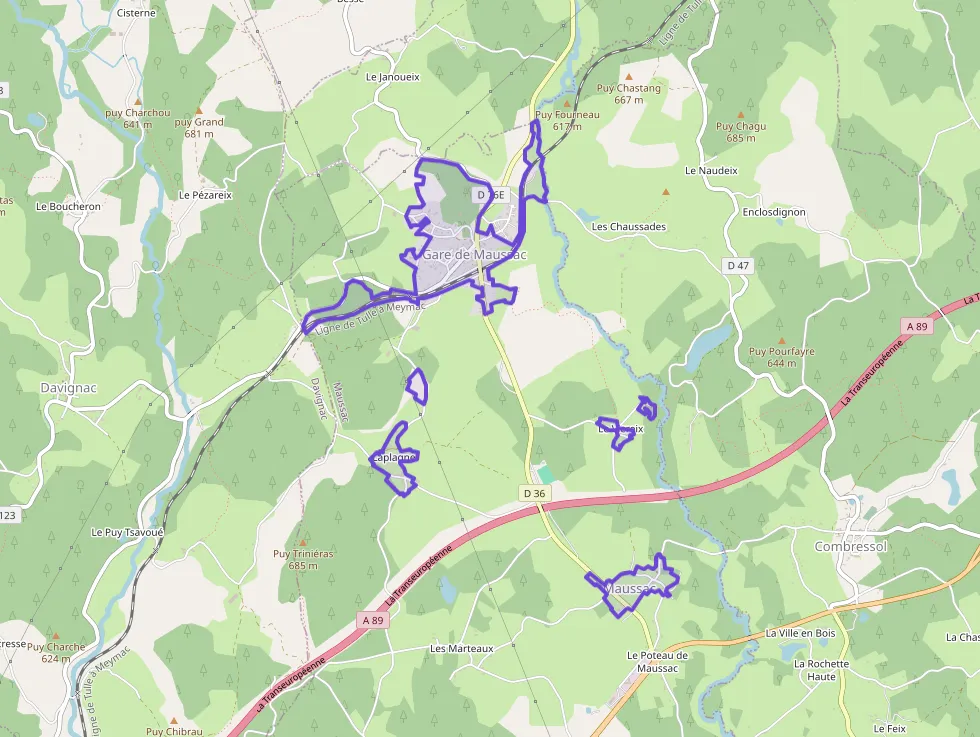 Maison 67 m² quatre pièces à vendre à Maussac