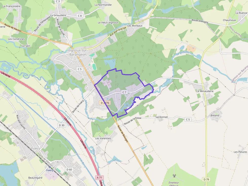 Maison 62 m² quatre pièces à vendre à Vignoux-sur-Barangeon