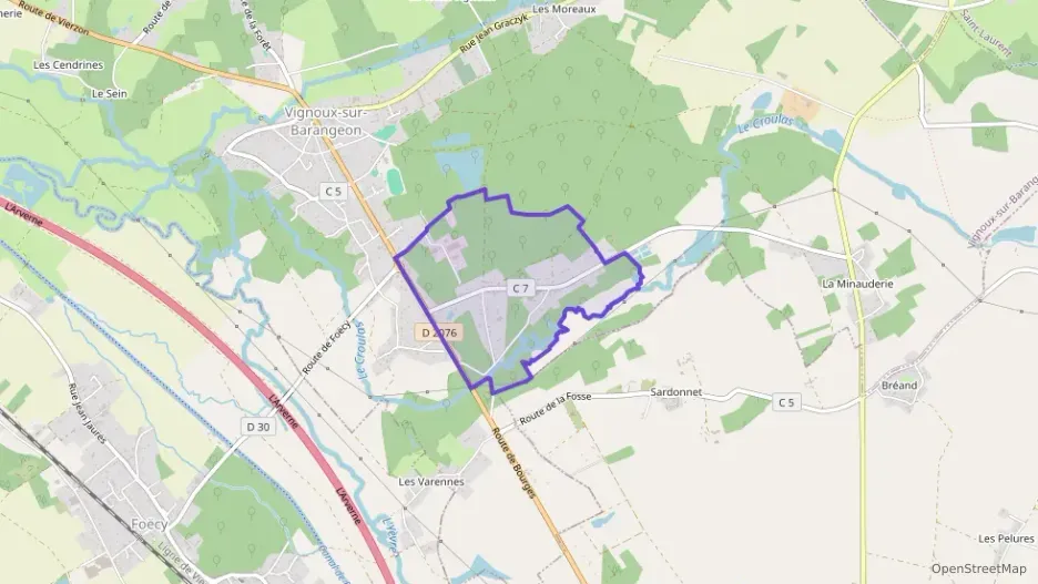 Maison 62 m² quatre pièces à vendre à Vignoux-sur-Barangeon