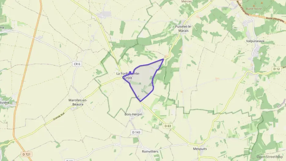 Maison 62 m² quatre pièces à vendre à La Forêt-Sainte-Croix Maison 62 m² quatre pièces à vendre à La Forêt-Sainte-Croix