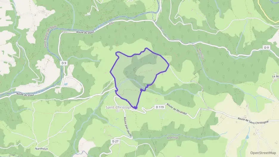 Maison 50 m² quatre pièces à vendre à Saint-Christophe