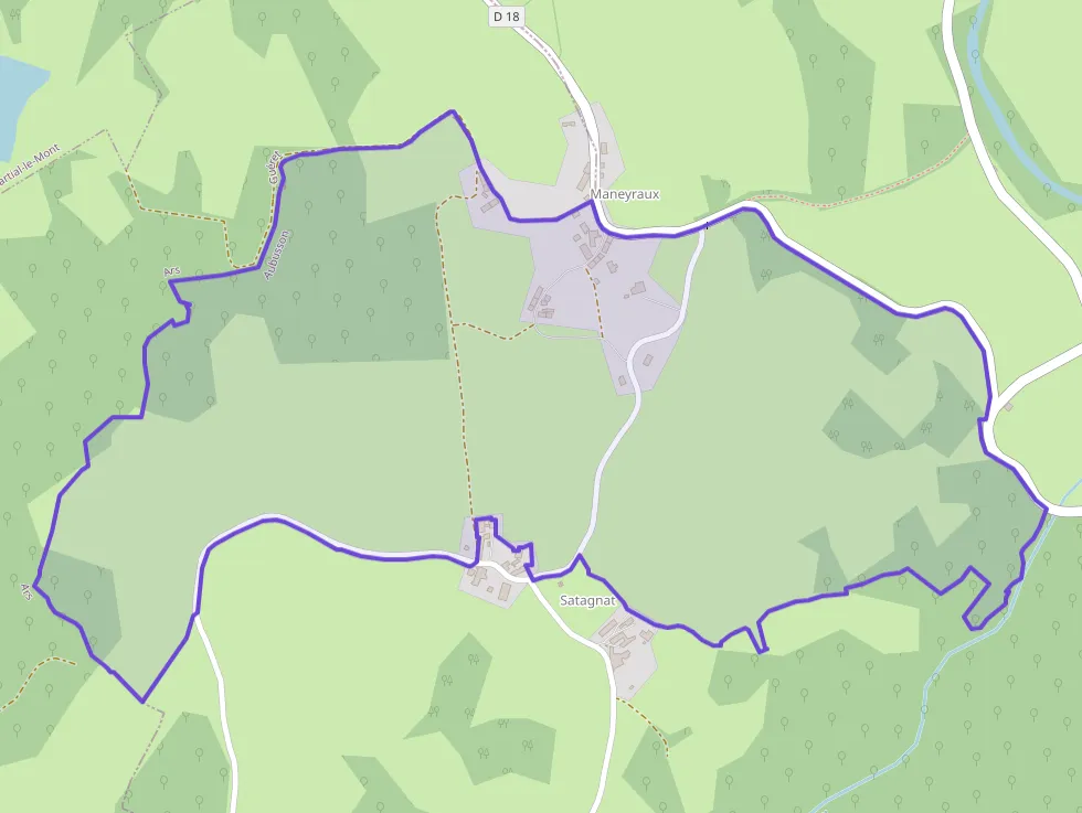 Maison 96 m² trois pièces à vendre à Saint-Médard-la-Rochette