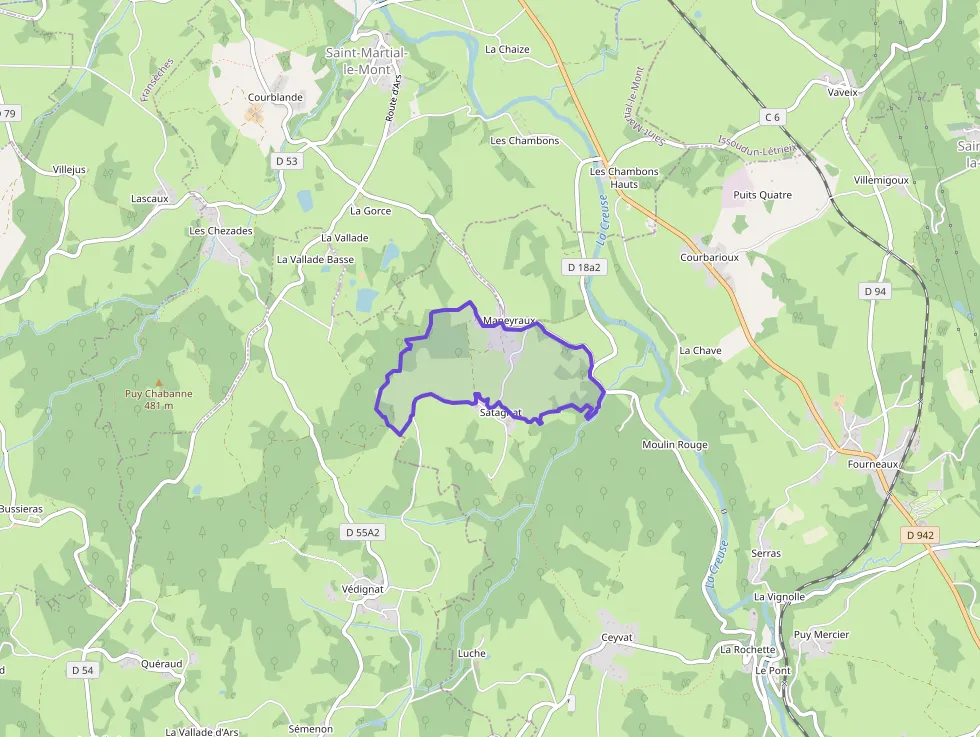 Maison 96 m² trois pièces à vendre à Saint-Médard-la-Rochette