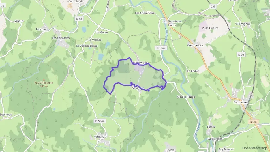 Maison 96 m² trois pièces à vendre à Saint-Médard-la-Rochette Maison 96 m² trois pièces à vendre à Saint-Médard-la-Rochette