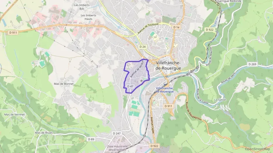 Maison 100 m² cinq pièces à vendre à Villefranche-de-Rouergue