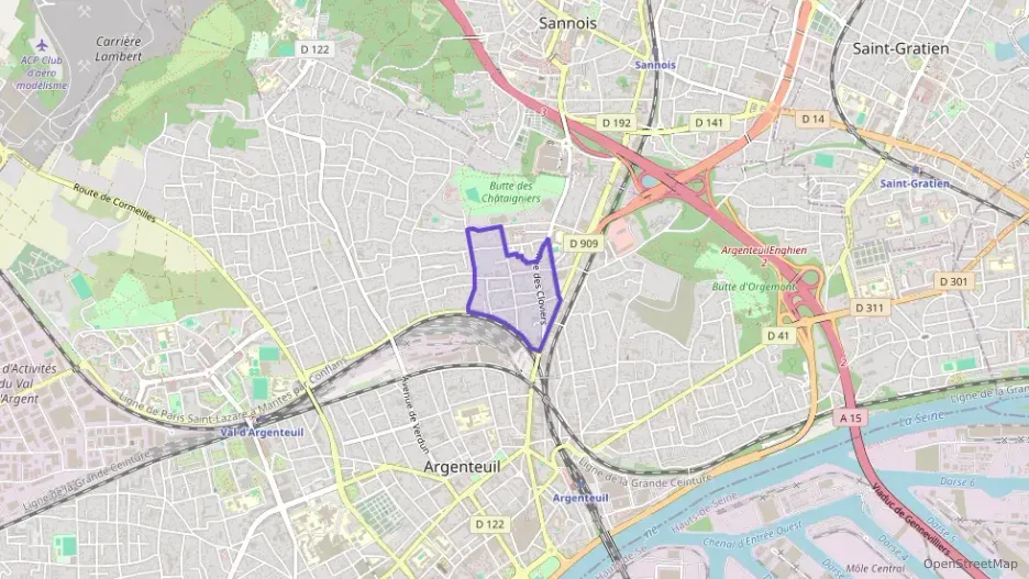 Maison 56 m² trois pièces à vendre à Argenteuil