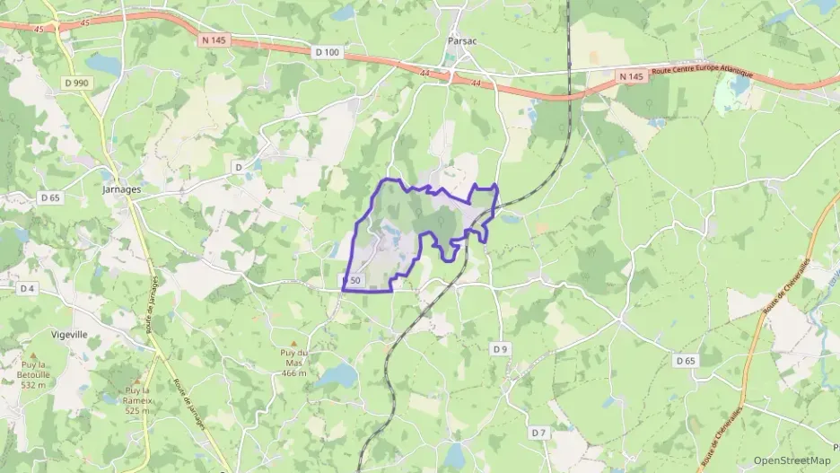 Maison 40 m² deux pieces à vendre à Parsac-Rimondeix Maison 40 m² deux pieces à vendre à Parsac-Rimondeix