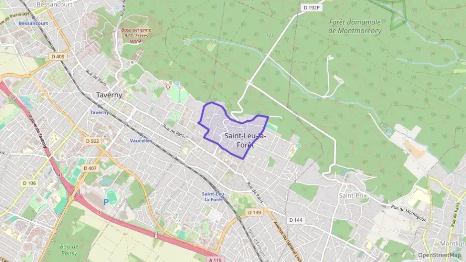Maison 140 m² six pièces à vendre à Saint-Leu-la-Forêt