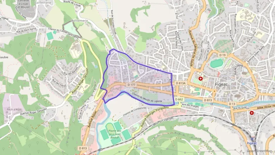 Maison 60 m² trois pièces à vendre à Figeac