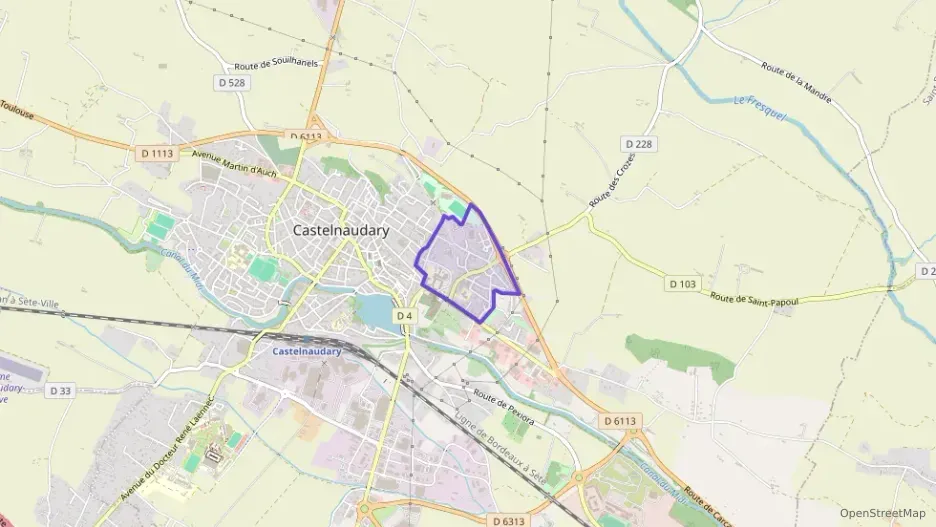 Maison 105 m² quatre pièces à vendre à Castelnaudary