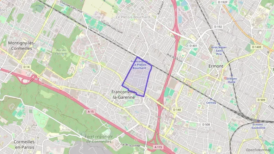 Maison 75 m² quatre pièces à vendre à Franconville