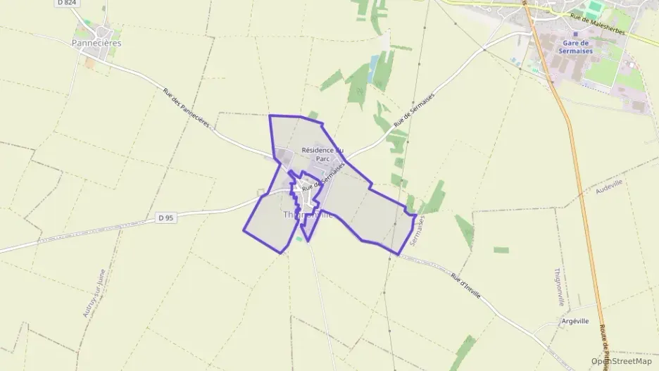 Maison 88 m² quatre pièces à vendre à Thignonville