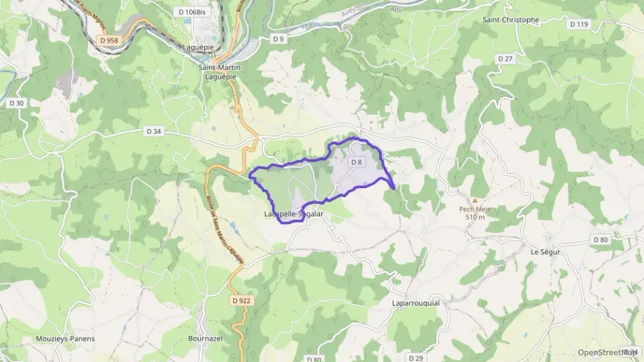 Maison 80 m² trois pièces à vendre à Lacapelle-Ségalar