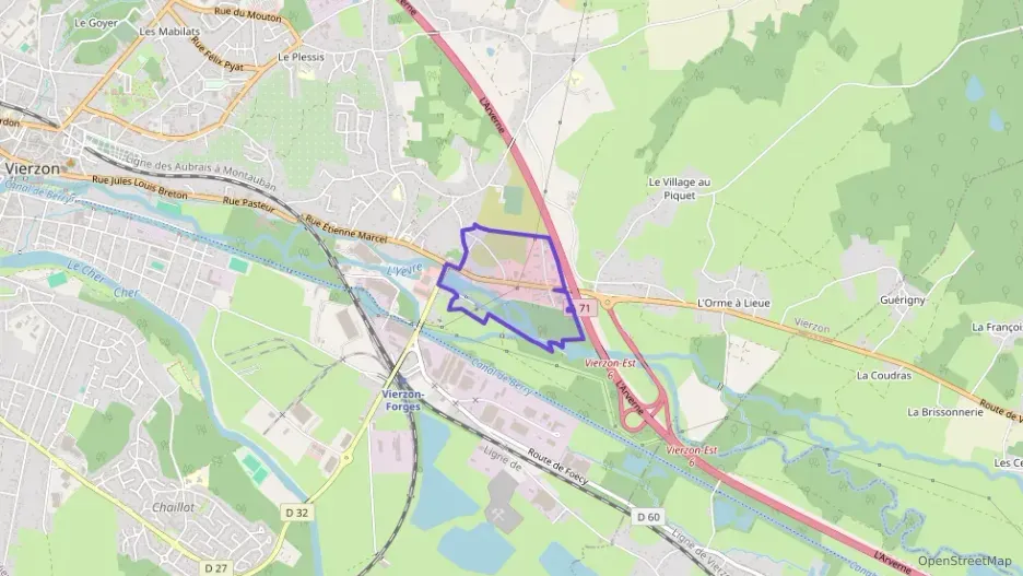 Maison 70 m² quatre pièces à vendre à Vierzon