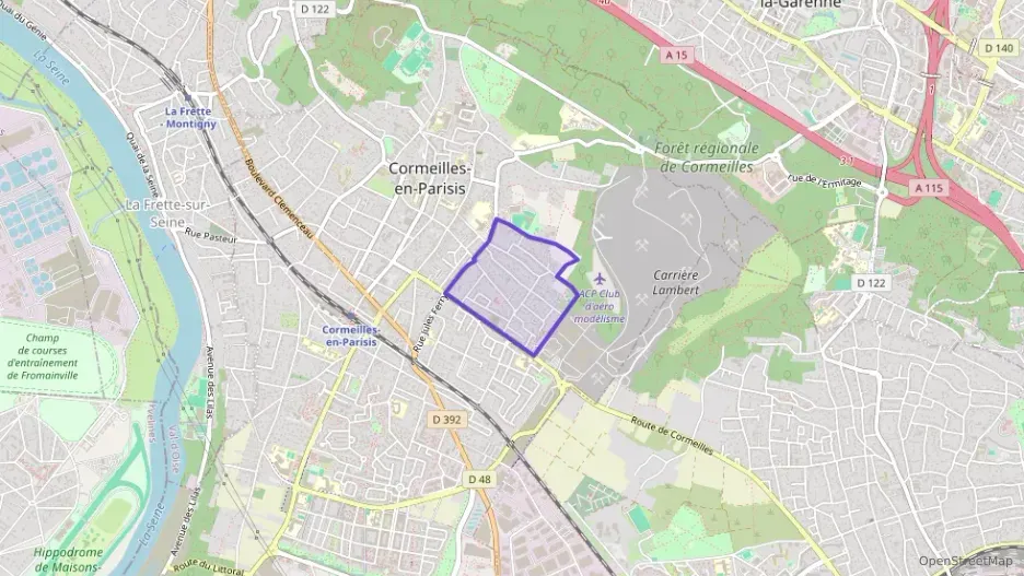 Maison 69 m² trois pièces à vendre à Cormeilles-en-Parisis Maison 69 m² trois pièces à vendre à Cormeilles-en-Parisis