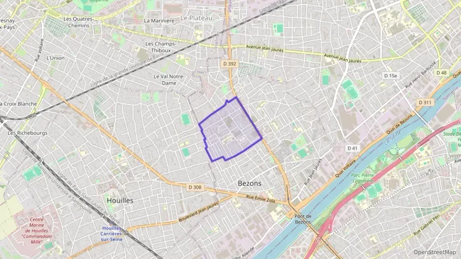 Maison 113 m² quatre pièces à vendre à Bezons Maison 113 m² quatre pièces à vendre à Bezons