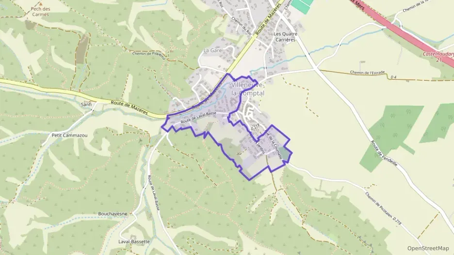 Maison 130 m² quatre pièces à vendre à Villeneuve-la-Comptal