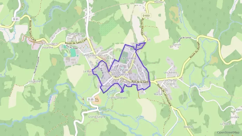 Maison 130 m² cinq pièces à vendre à Sousceyrac-en-Quercy