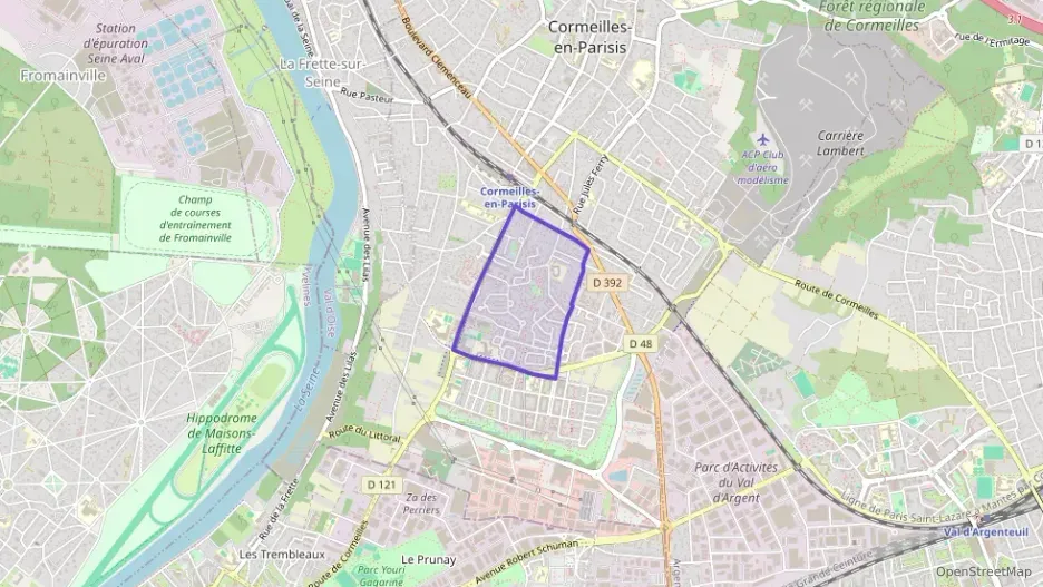 Maison 118 m² cinq pièces à vendre à Cormeilles-en-Parisis Maison 118 m² cinq pièces à vendre à Cormeilles-en-Parisis