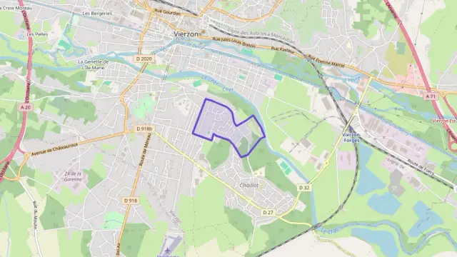 Maison 68 m² quatre pièces à vendre à Vierzon