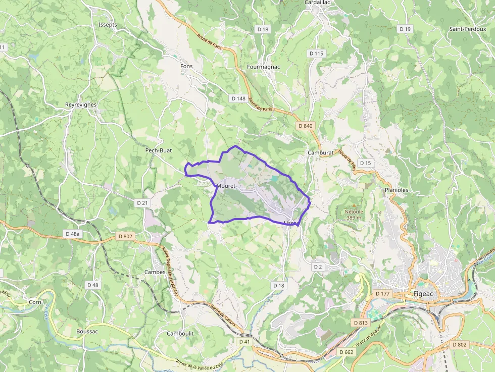 Maison 90 m² trois pièces à vendre à Lissac-et-Mouret Maison 90 m² trois pièces à vendre à Lissac-et-Mouret