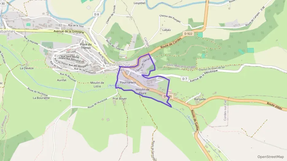 Maison 91 m² cinq pièces à vendre à Cordes-sur-Ciel