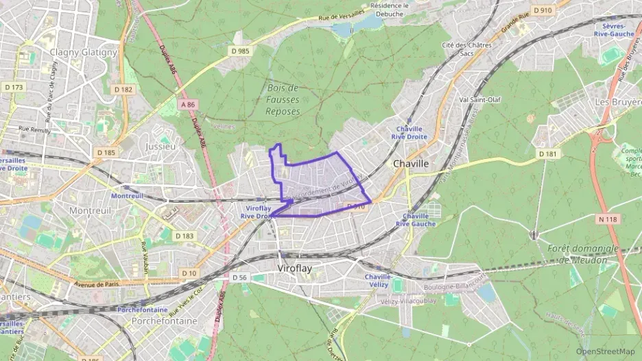 Maison 126 m² quatre pièces à vendre à Viroflay