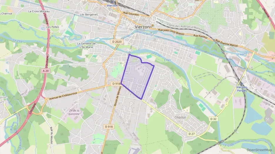 Maison 74 m² deux pieces à vendre à Vierzon
