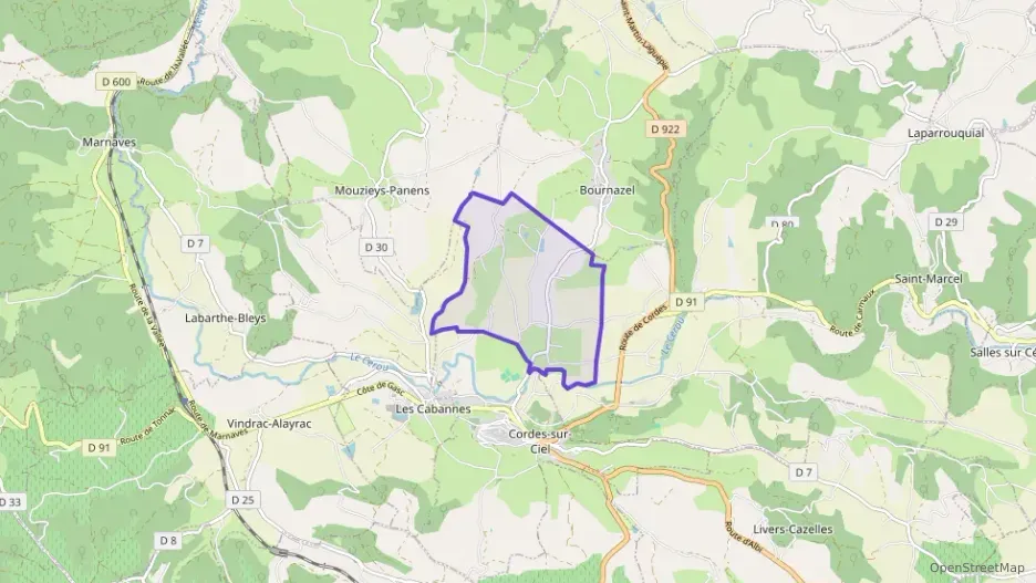 Maison 125 m² trois pièces à vendre à Cordes-sur-Ciel