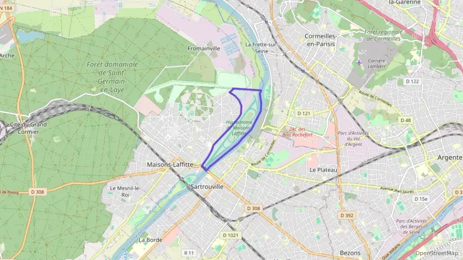Maison 200 m² six pièces à vendre à Maisons-Laffitte