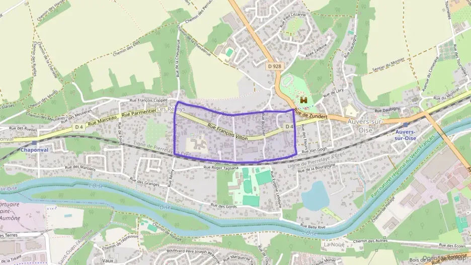 Maison 80 m² quatre pièces à vendre à Auvers-sur-Oise Maison 80 m² quatre pièces à vendre à Auvers-sur-Oise