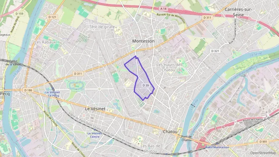 Maison 76 m² quatre pièces à vendre à Chatou