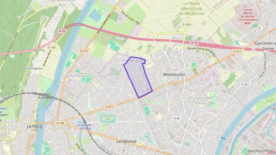Maison 96 m² quatre pièces à vendre à Chatou