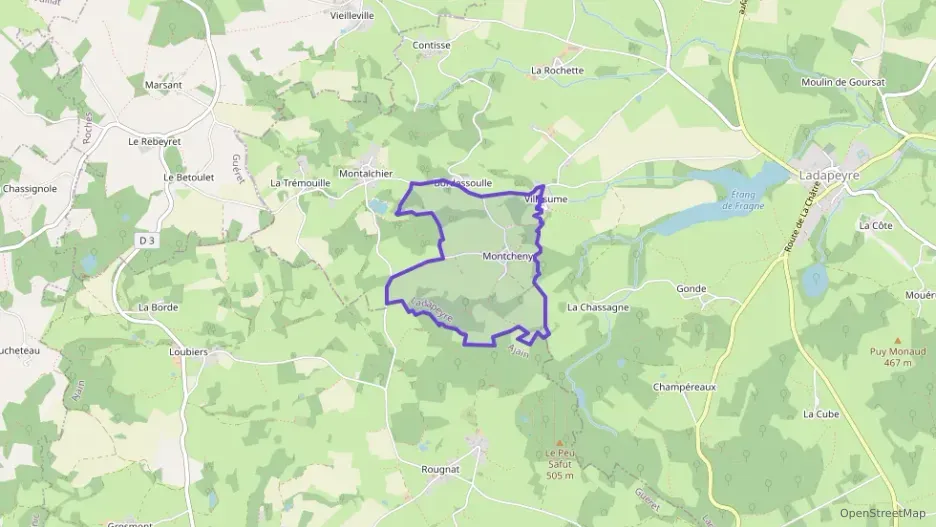 Maison 62 m² trois pièces à vendre à Ladapeyre